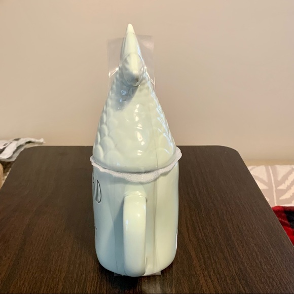 Rae Dunn MERMAID AT HEART Ceramic Figural Topper Mug - Picture 5 of 10